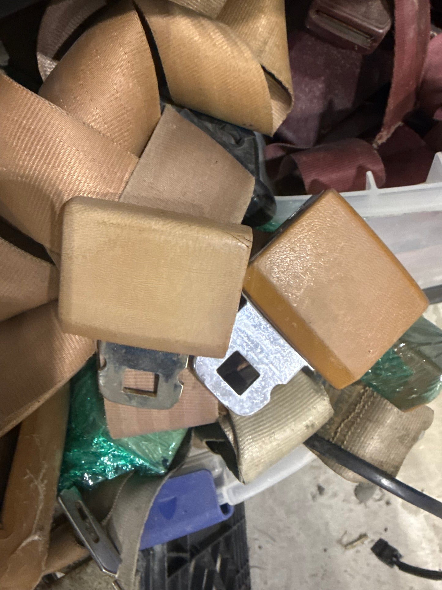 Spice Tan Seatbelt Cover Set of 2