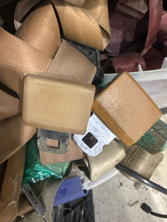 Spice Tan Seatbelt Cover Set of 2