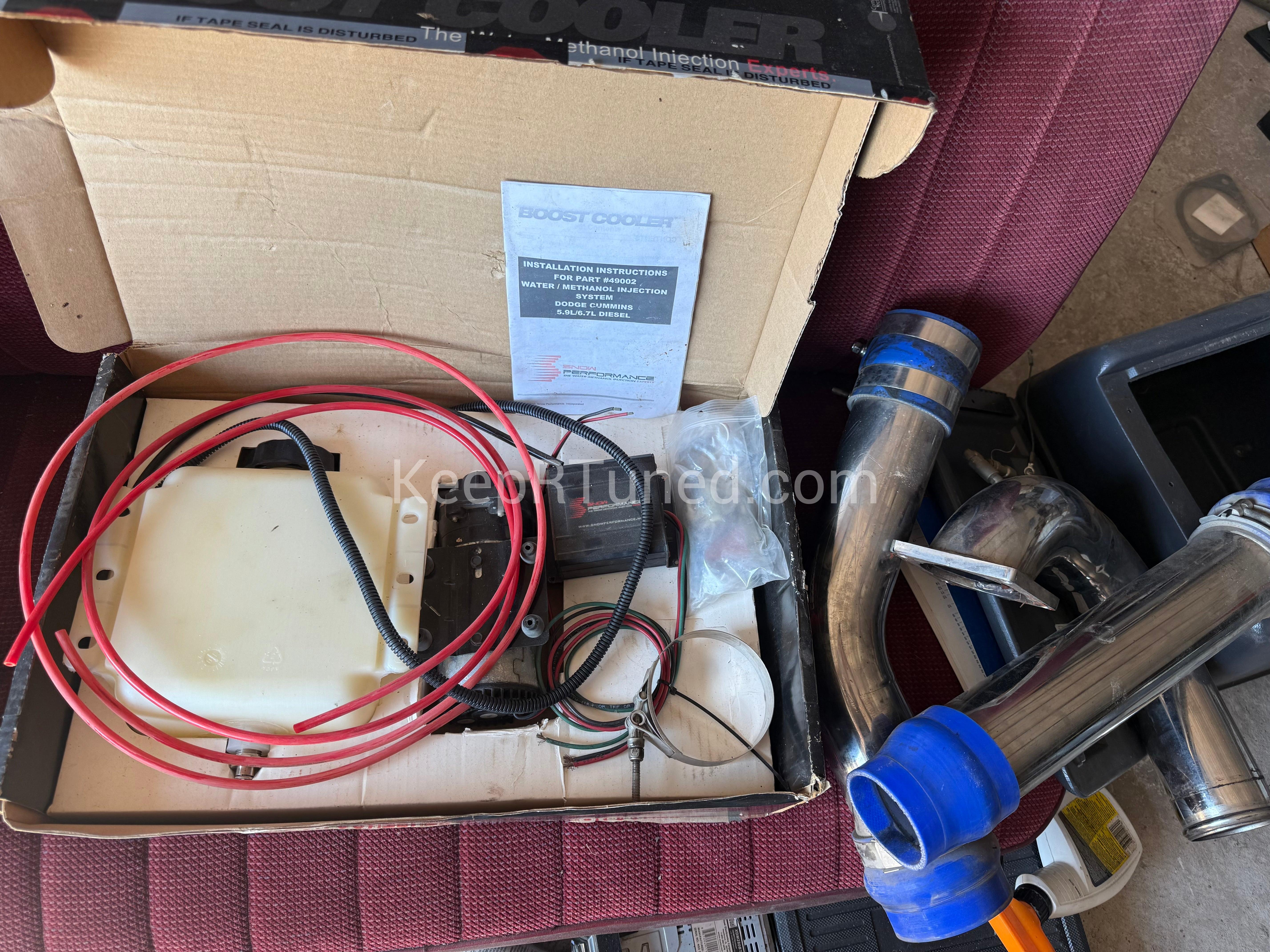 Water to Methanol Injection System For First Gen Cummins With Intake P ...