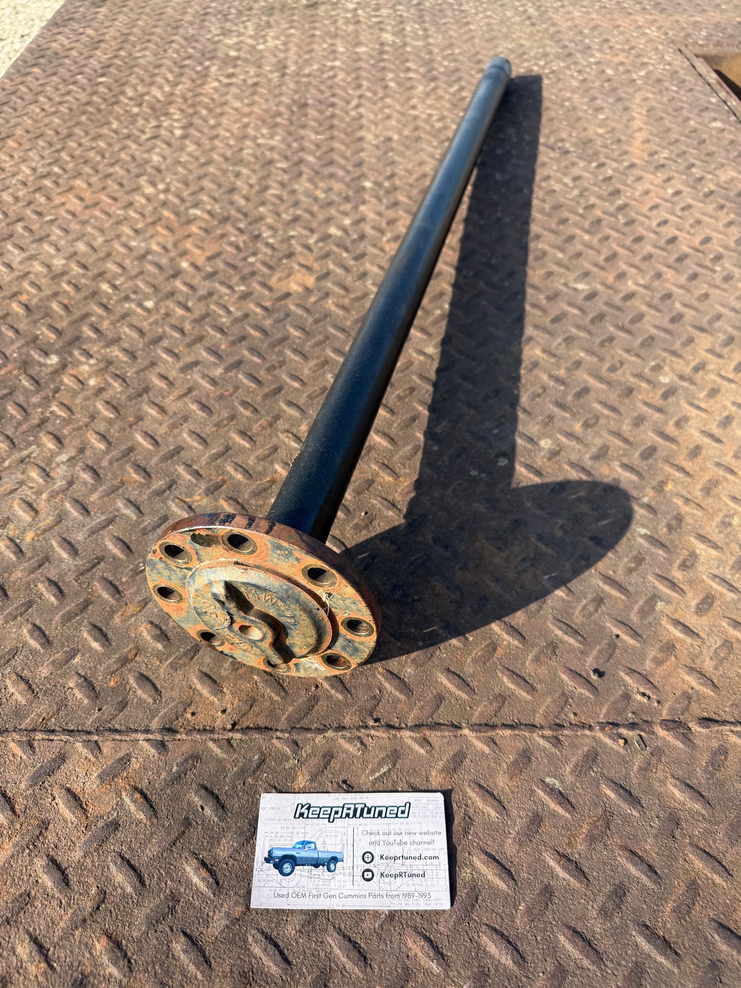 Dana 70 Rear End Single Wheel Axle Shaft First Gen Cummins 89-93 Dodge Ram