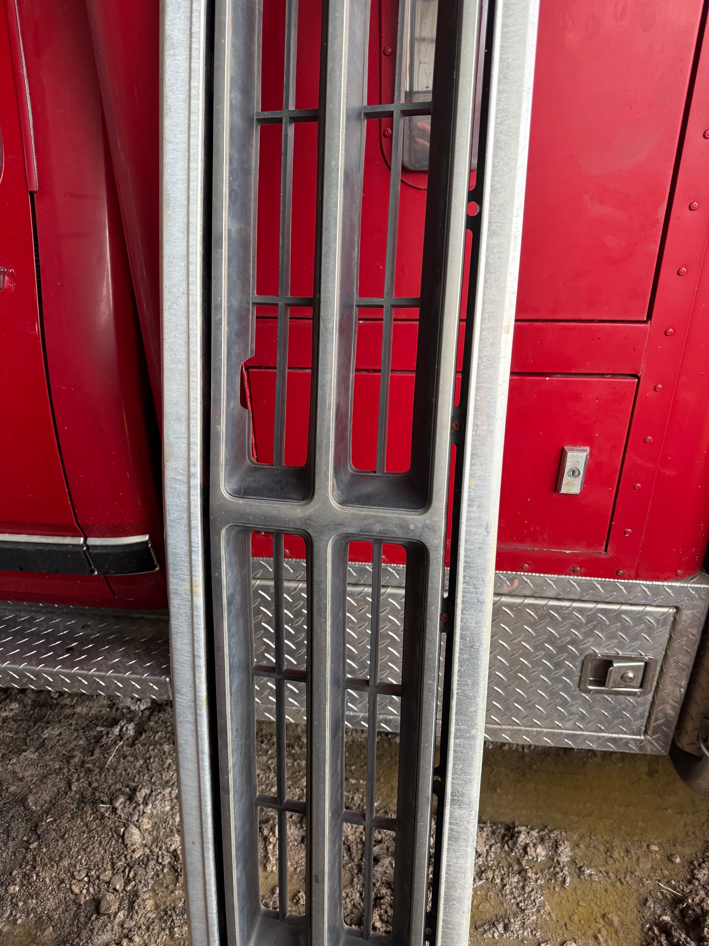 Grill With Insert Oem 1989 - 1990 Dodge Ram 1st Gen Cummins Grill Surround (Local pickup or contact us for a freight quote)