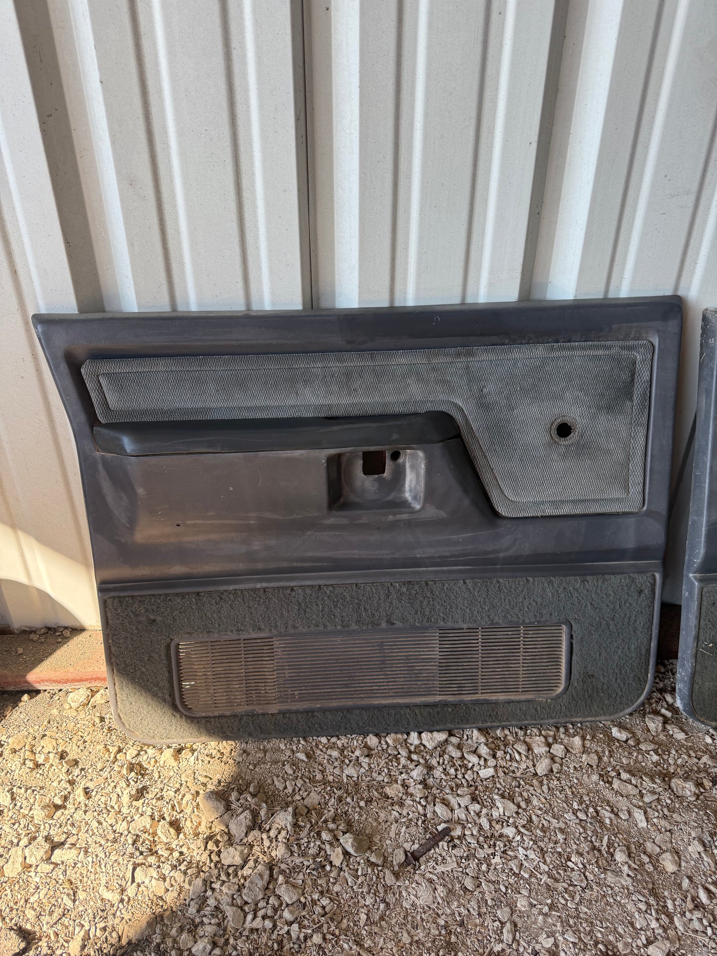 Door Panel Set Grey Manual Set