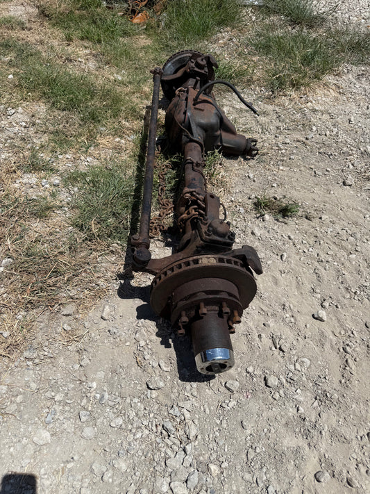 Front Axle Dana 61 3.07 Gears First Gen Cummins 89-91 (Local Pickup or extra for Freight Shipping)