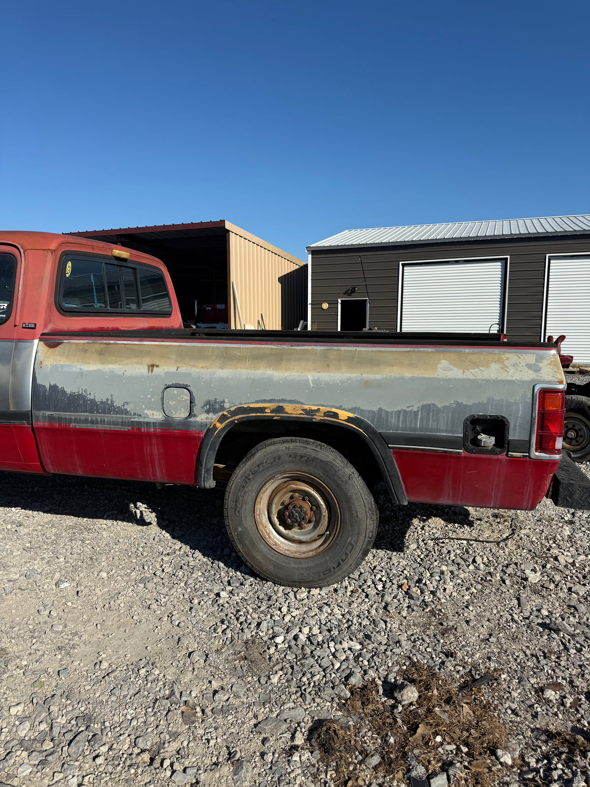 Red And Grey Long Bed (Local Pickup)