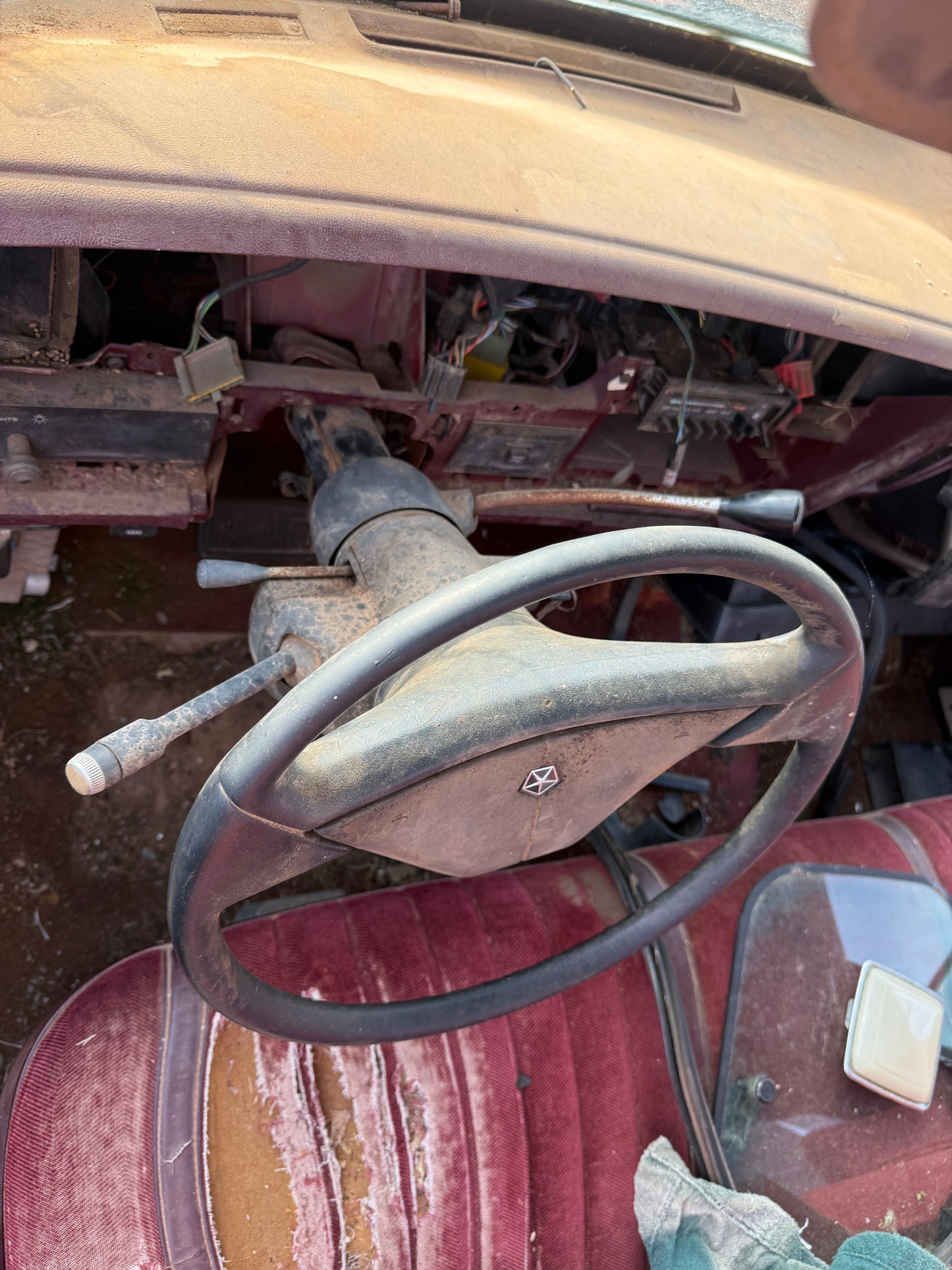 Steering Column 89-90 Dodge Ram Cummins Auto With Tilt (Whole Column)