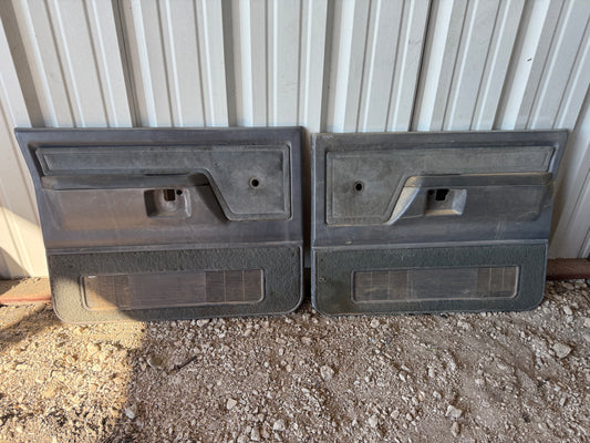 Door Panel Set Grey Manual Set