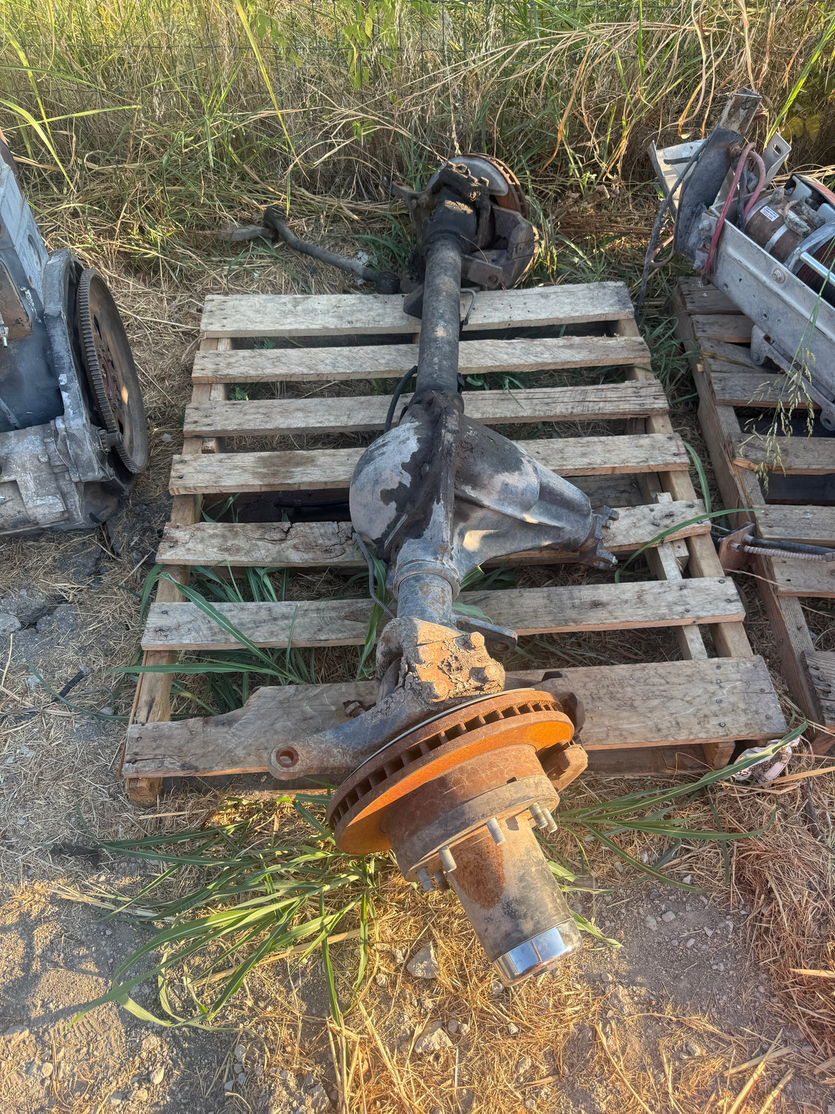 Single Wheel Front Axle Dana 60 4.10 Gears 1st Gen Cummins 89-93 (Local Pickup Extra for Freight)