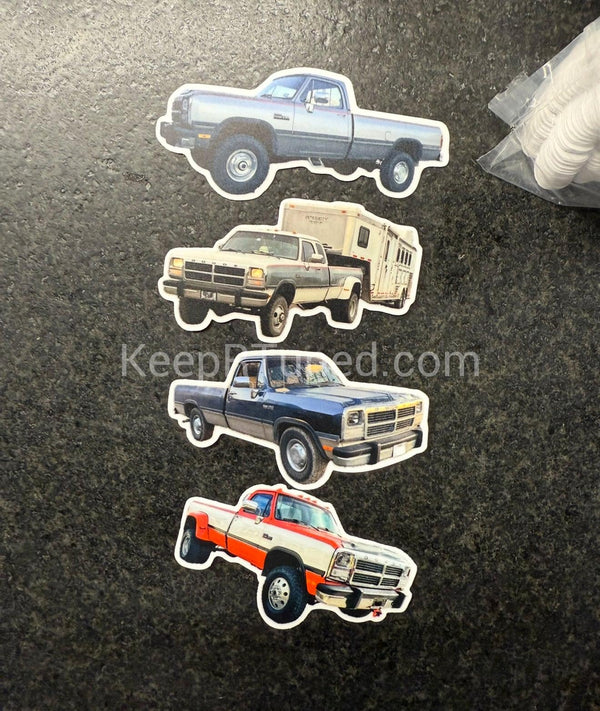 Sticker Pack of 4 First Gens – KeepRTuned