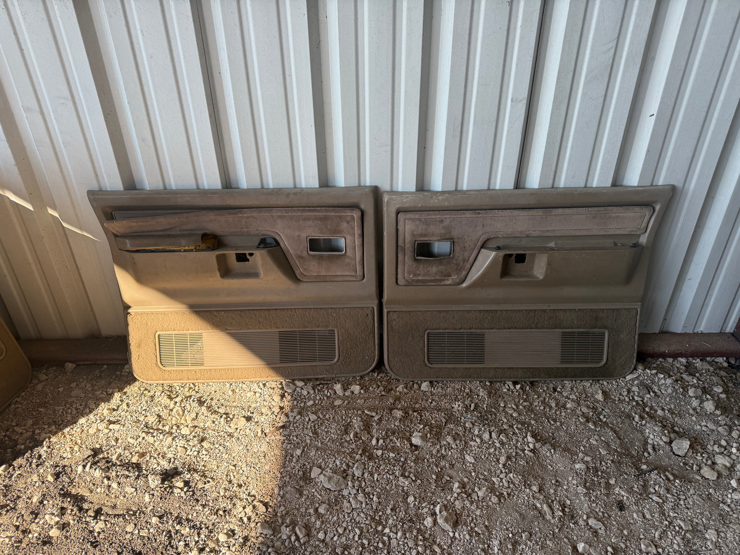 Door Panels Set Light Tan Automatic