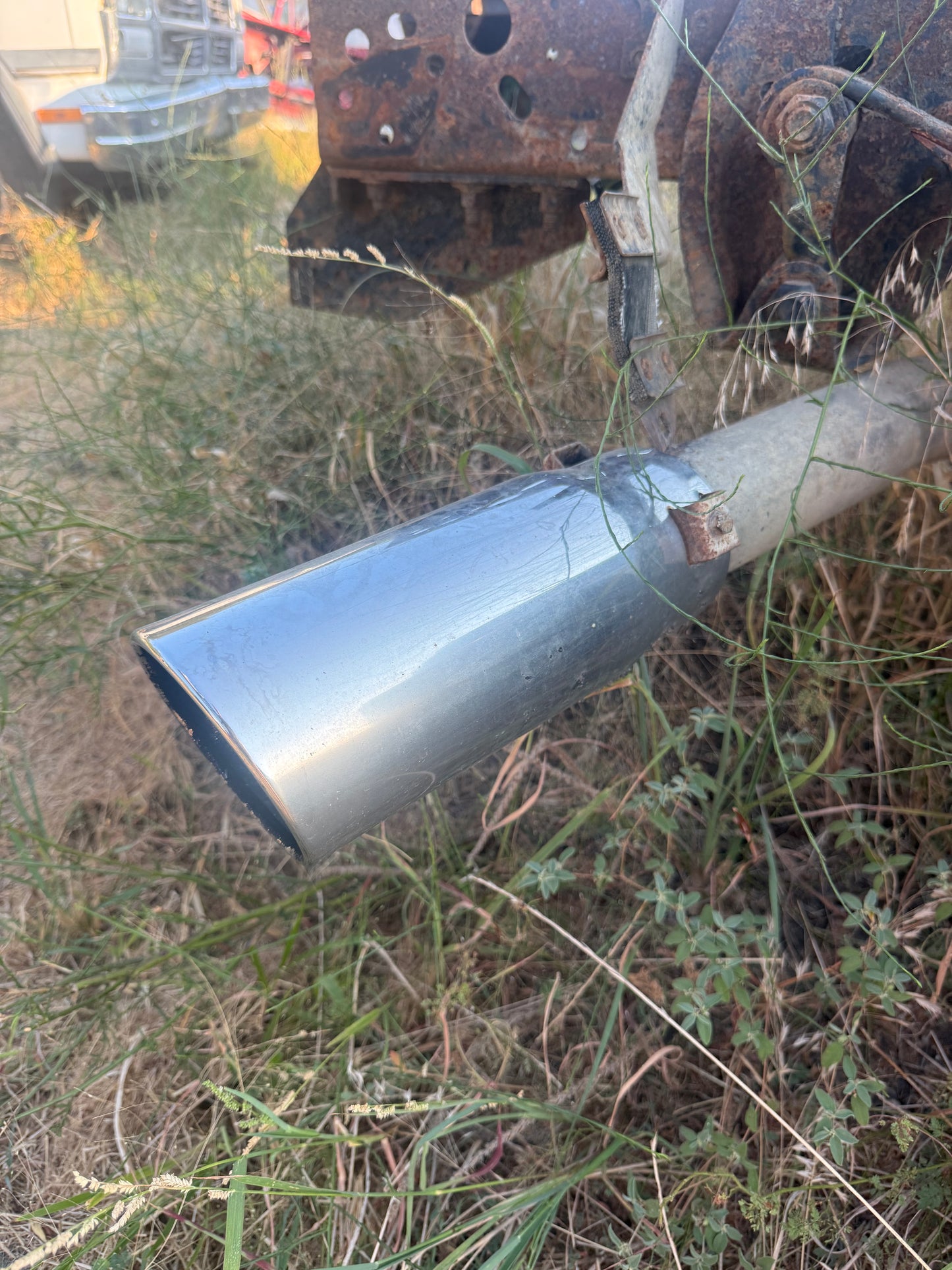 Chrome Exhaust Tip First Gen Cummins