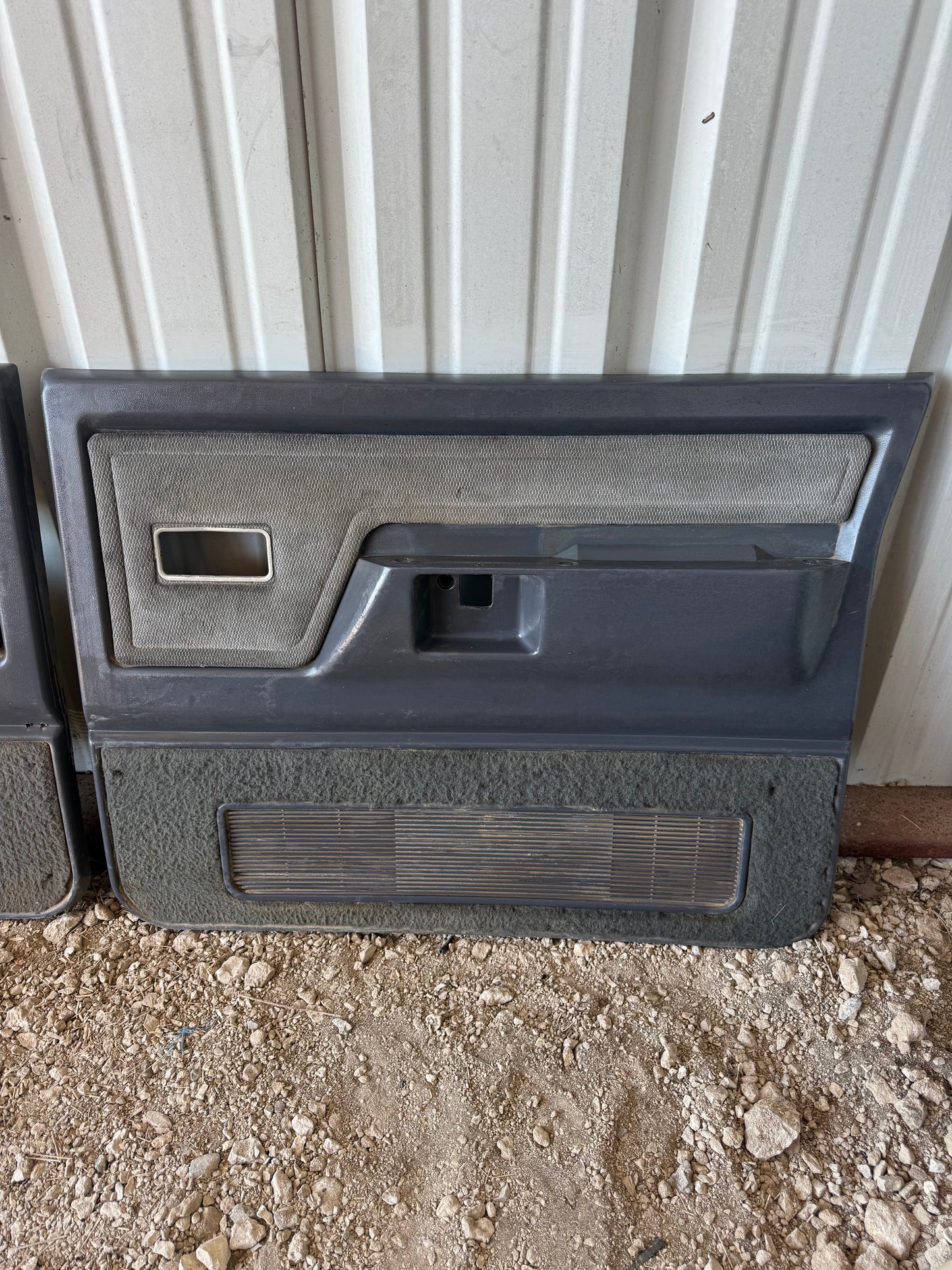 Door Panels Automatic Windows Grey Set 91-93 Dodge Ram