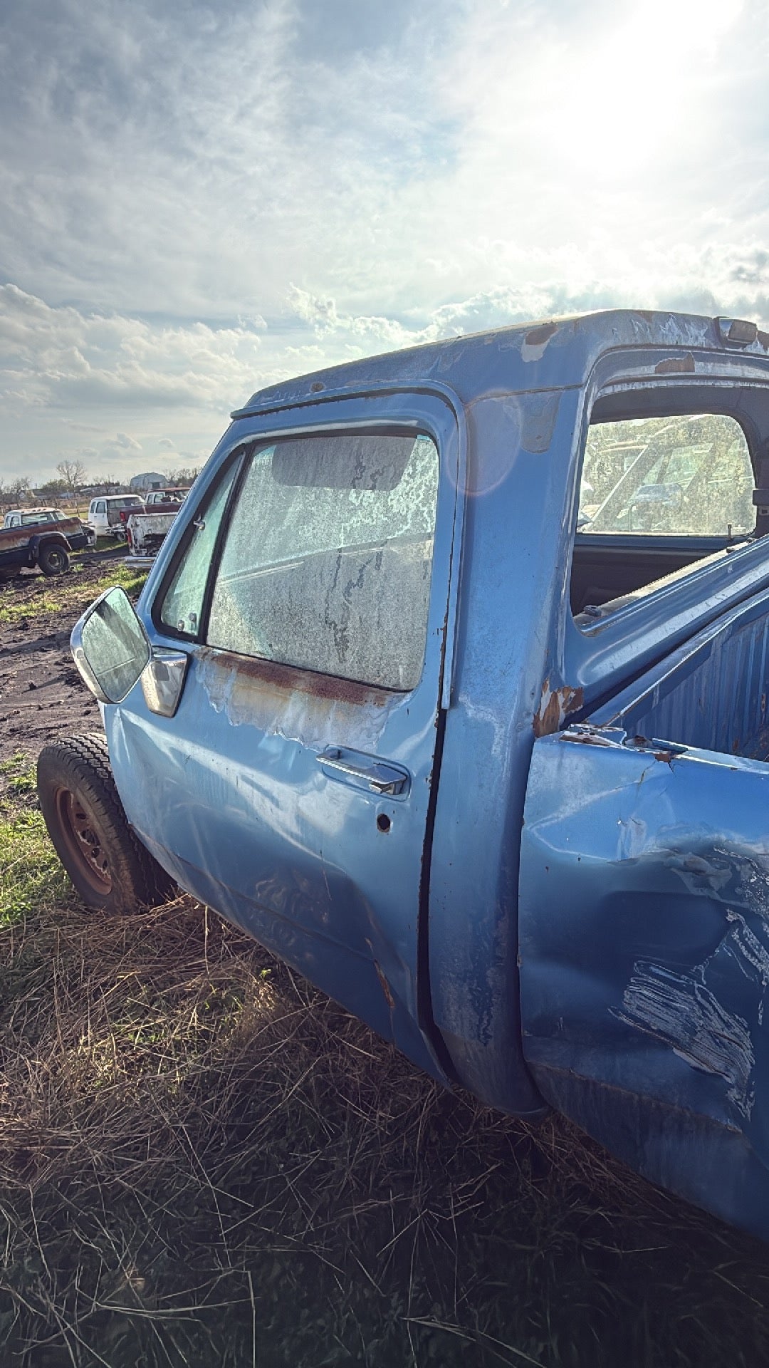 Single Cab Blue Truck Cab 1991 First Gen Cummins Dodge Ram Local Pickup