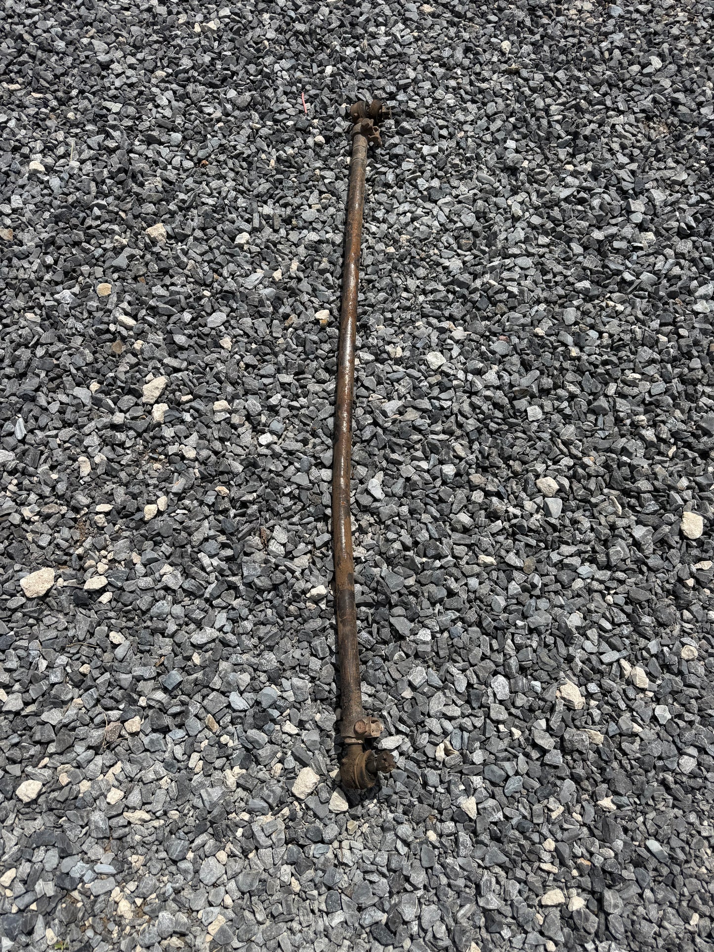 Front Axle Tie Rod Adjustment Tube 1st Gen Cummins W250 W350 Dana 60 89-93 Dodge Ram 1st Gen Cummins