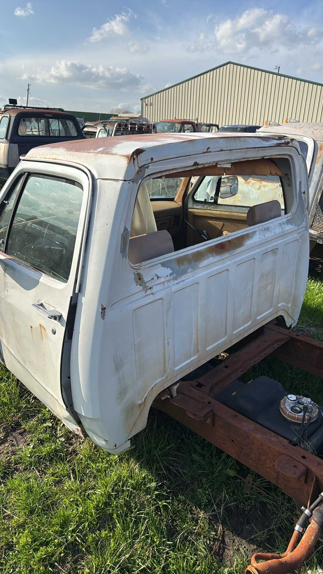 Single Cab White Truck Cab 1992 First Gen Cummins Dodge Ram Local Pickup