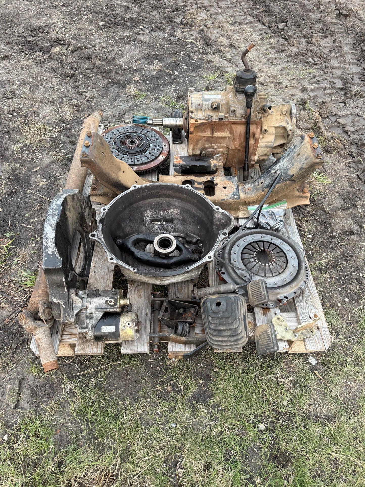 NV4500 4wd Transmission Swap Kit (Freight included in the price)