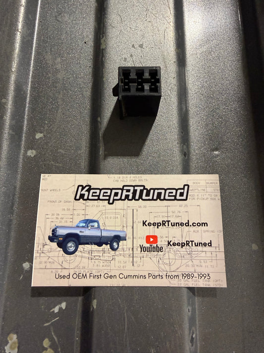 Factory Tachometer 89-91 Plug