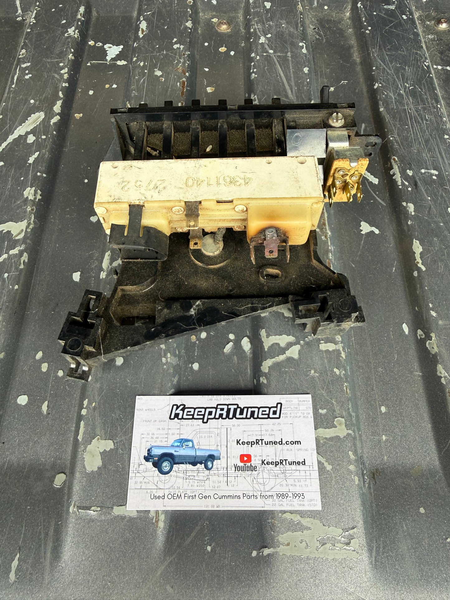 Climate Heat Ac Control 1981-1993 Dodge Ram 1st Gen Cummins (For Parts)