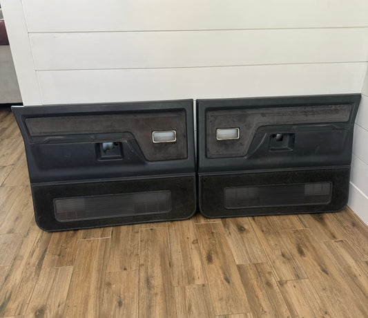 Door Panels Automatic Windows Grey Set