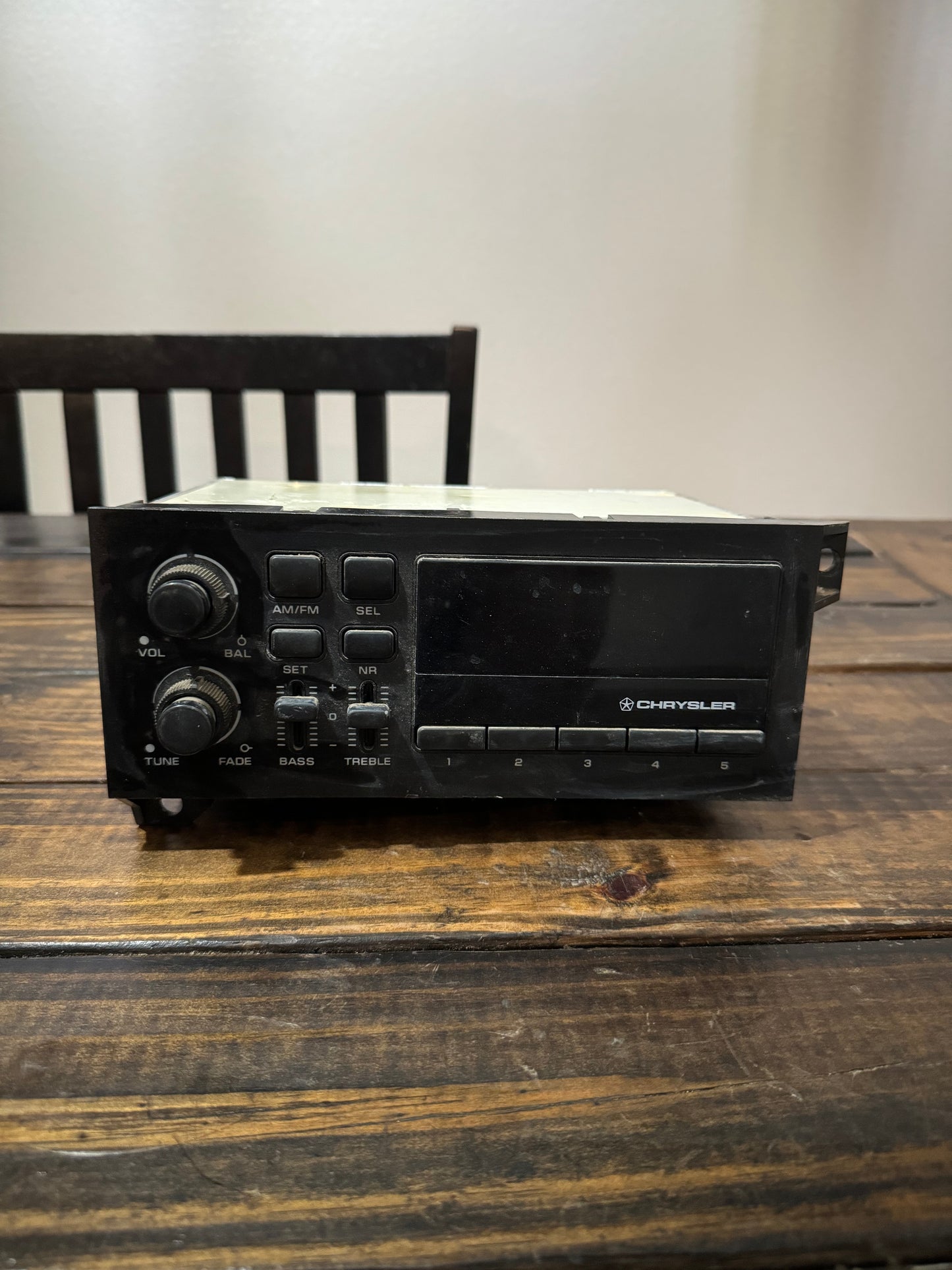 Stock Radio (no tape player)