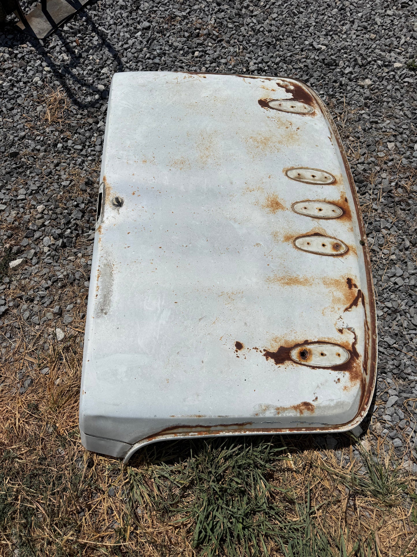 Single Cab Roof Clean Drip Rail 1st Gen Cummins 89-93 Dodge Ram (Stock photo bulk of shipping included in the listing price)