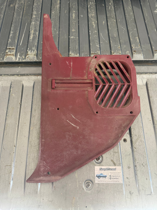 Kick Panel Drivers Side Red