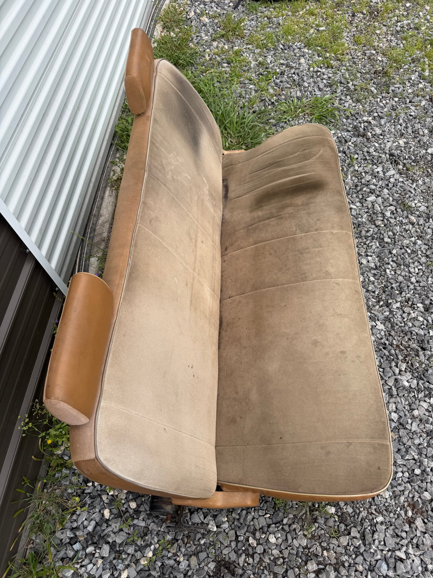 Spice Tan Bench Seat 89-90 (Local pickup or extra for shipping)