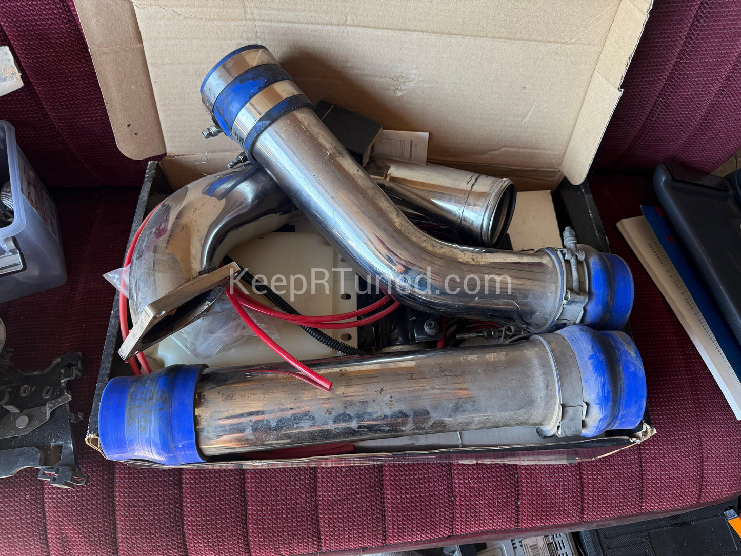 Water to Methanol Injection System For First Gen Cummins With Intake Piping