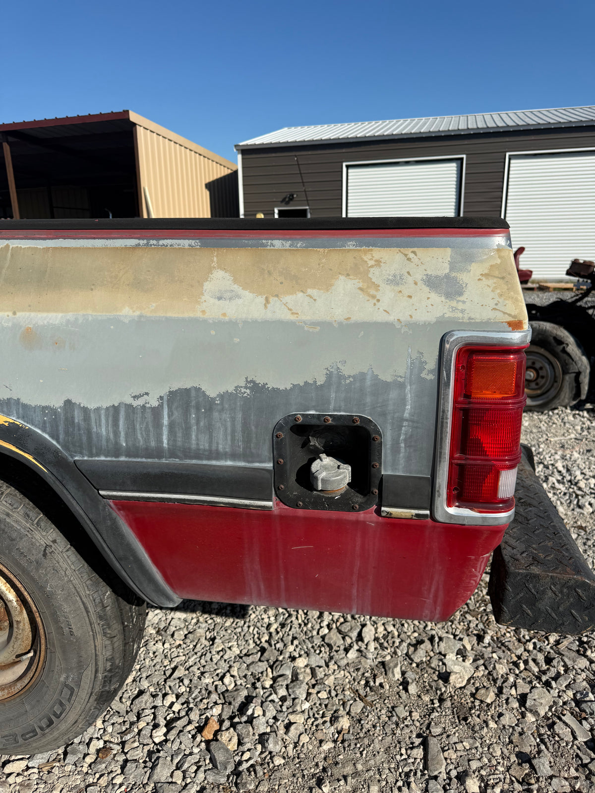 Red And Grey Long Bed (Local Pickup)