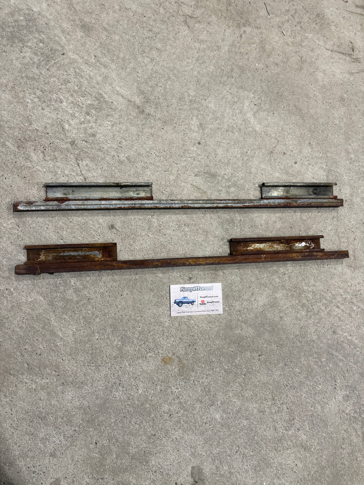 Window Channel Set 1989-1993 Dodge Ram First Gen Cummins Driver And Passenger Window Channel