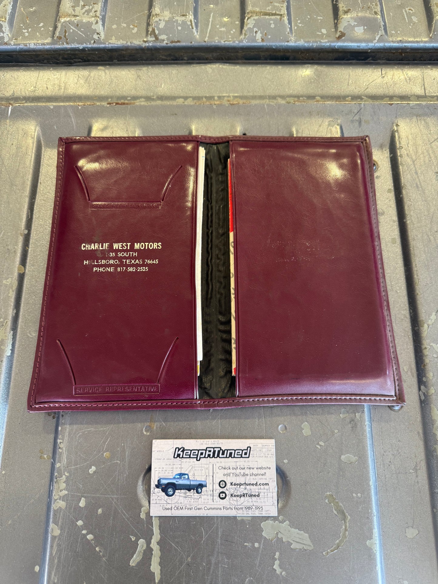 Owners Manual and Owners Packet 1993 Dodge Ram Cummins