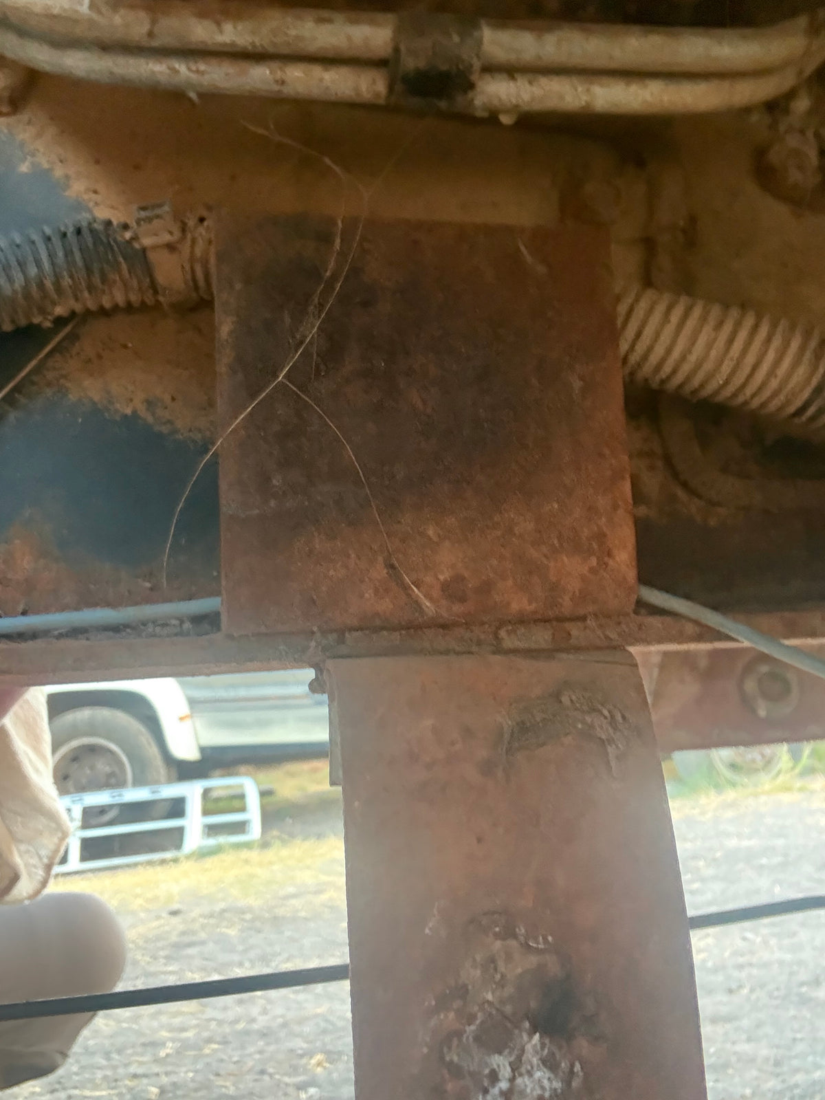 Fuel Tank Strap Holders 89-91 Cummins (Just the holders not the fuel tank crossmember)