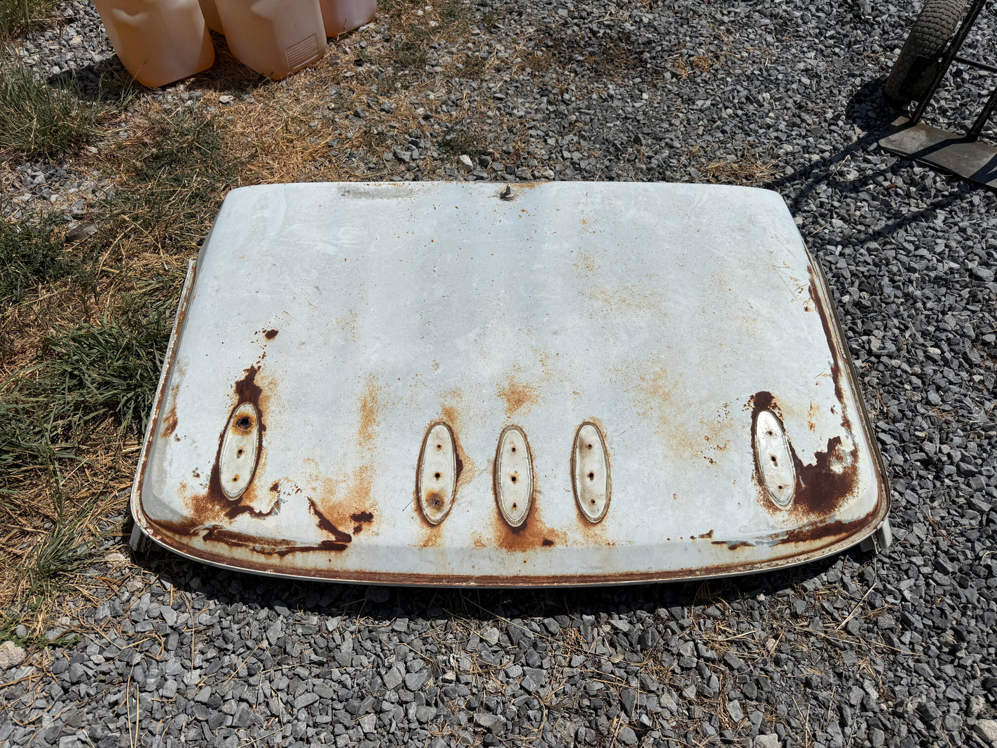 Single Cab Roof Clean Drip Rail 1st Gen Cummins 89-93 Dodge Ram (Stock photo bulk of shipping included in the listing price)