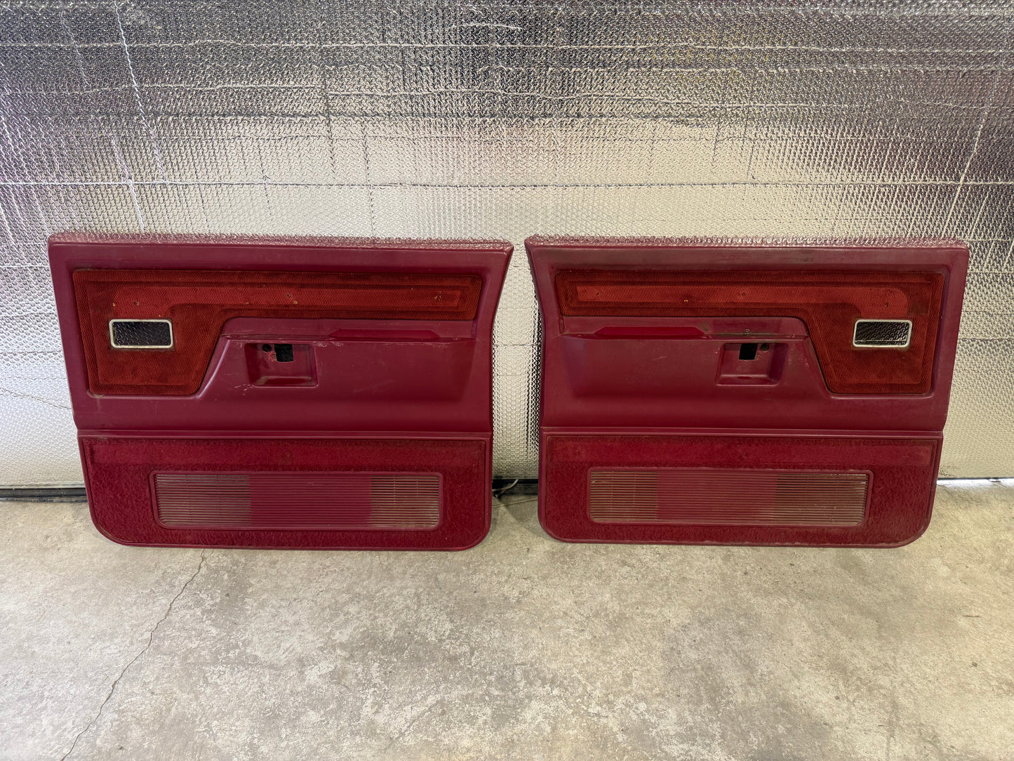 Door Panel Set Red 1st Gen Dodge Ram Cummins Auto