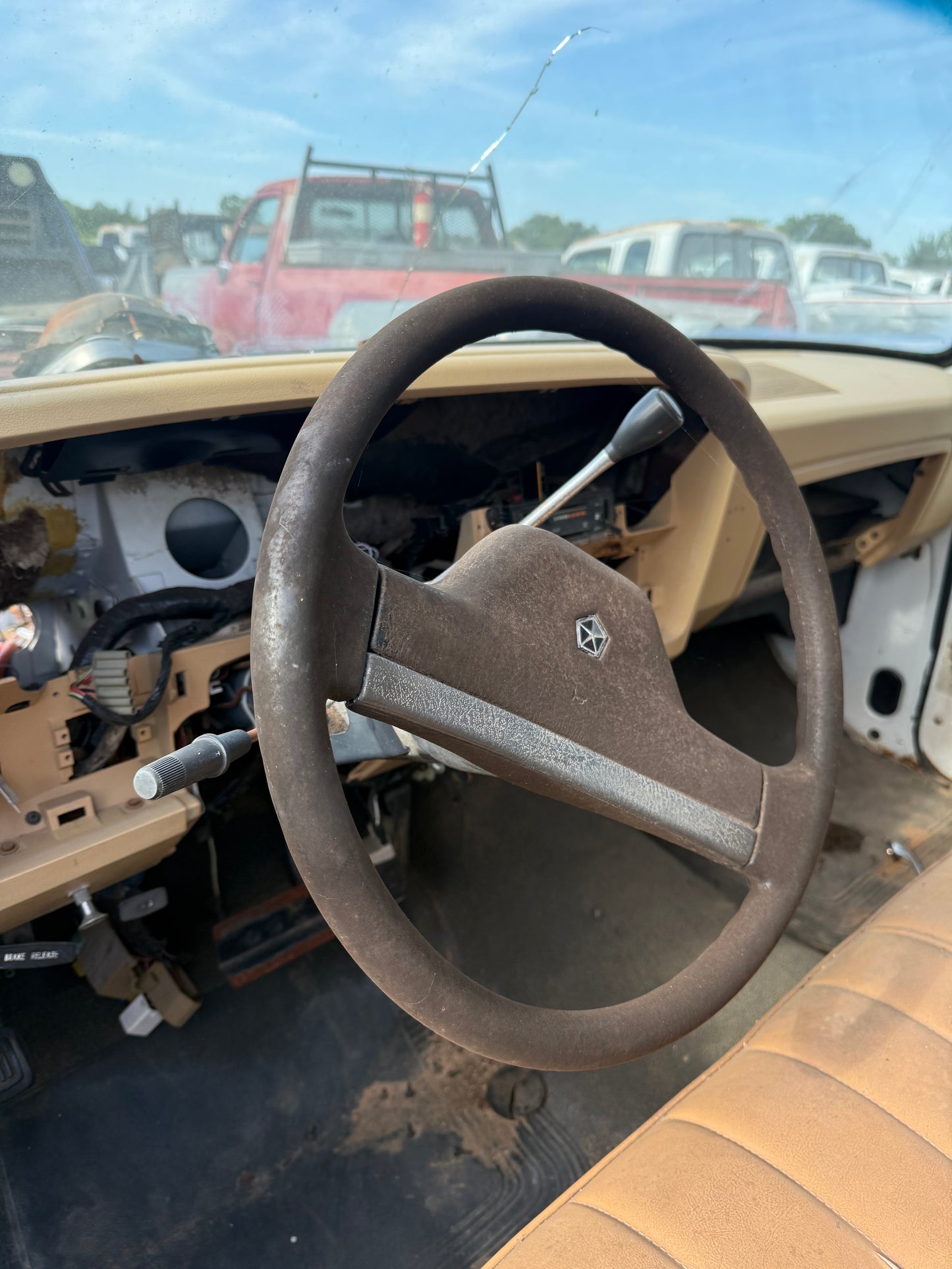 Steering Column 1984 GAS Auto (No Tilt) First Gen Cummins Dodge Ram