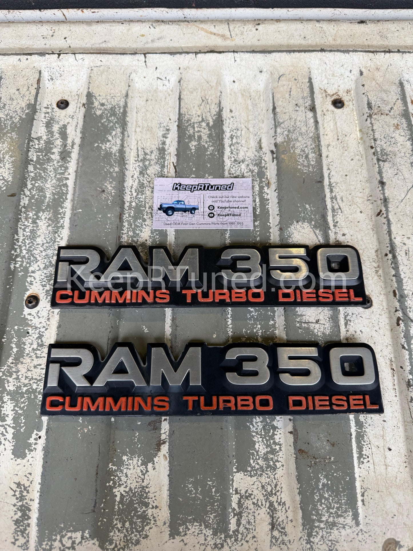 Emblems 350 D350 2WD Pair