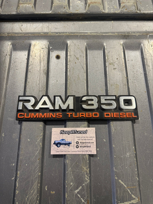 Emblem Ram 350 D350