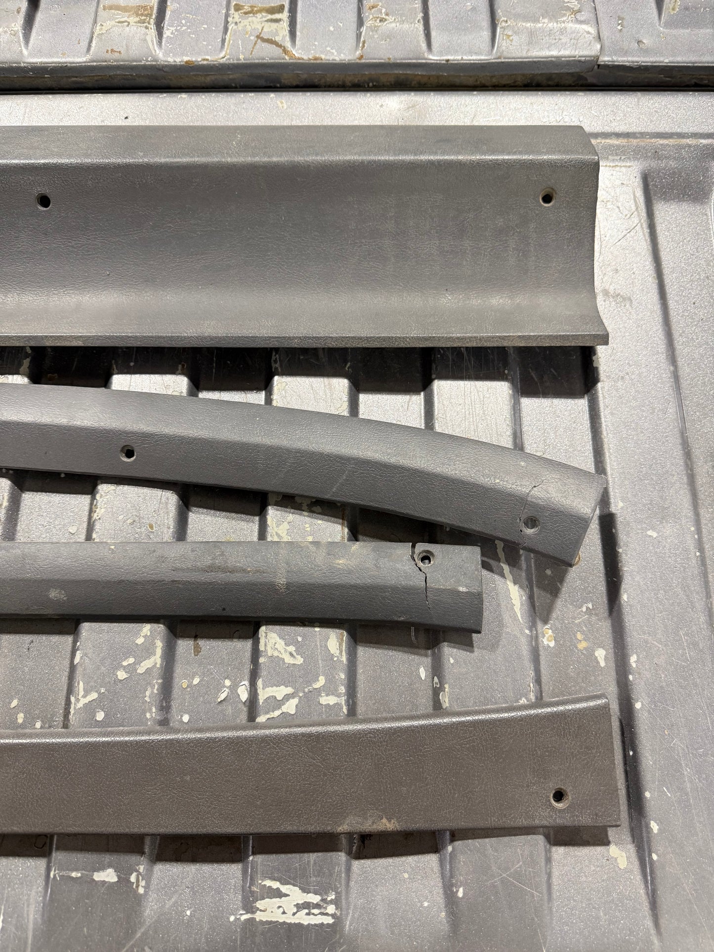 Grey Headliner Trim Bundle 81-93 Dodge Ram 1st Gen Cummins