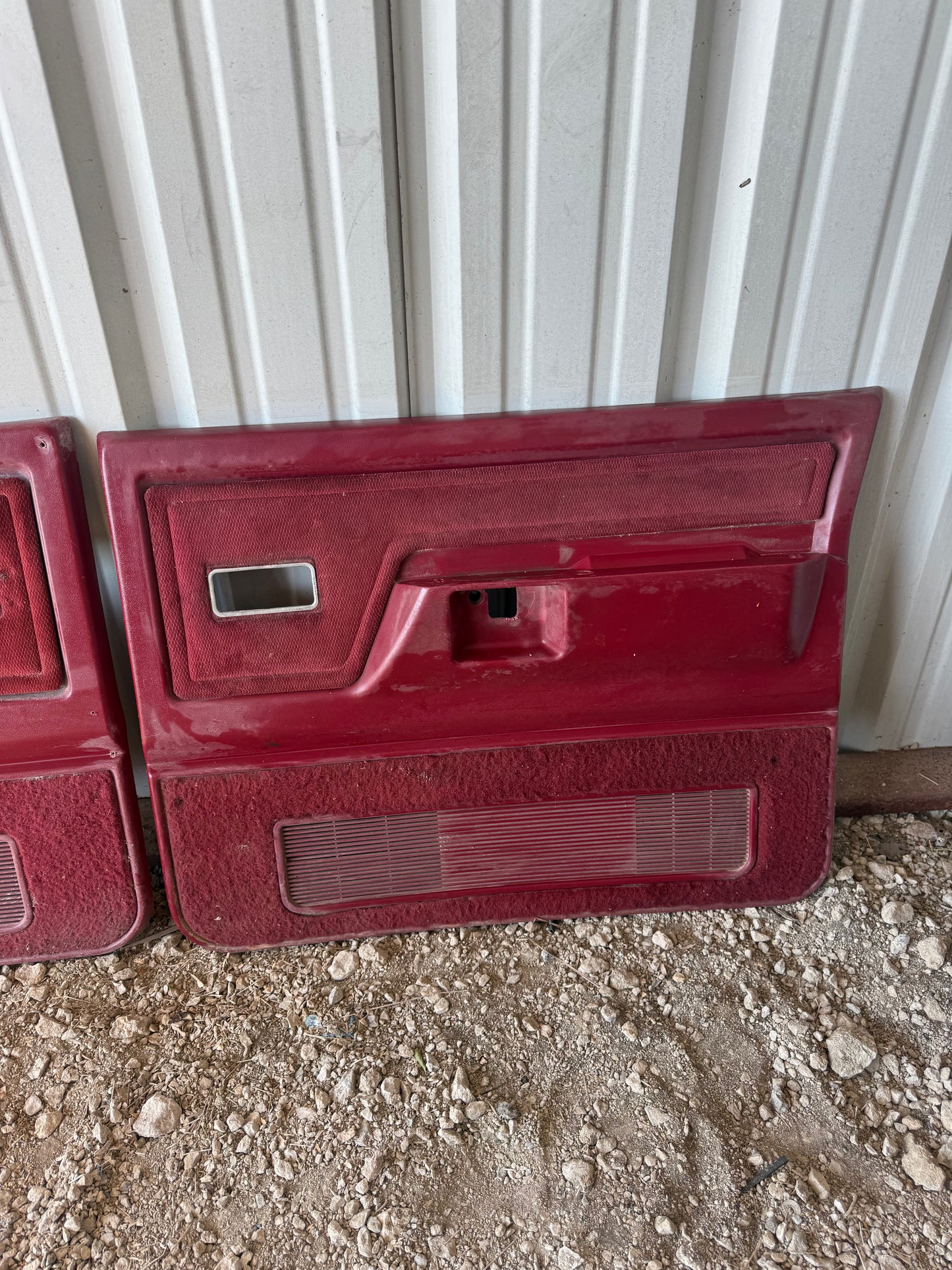 Door Panel Set Red Dodge Ram Cummins Auto