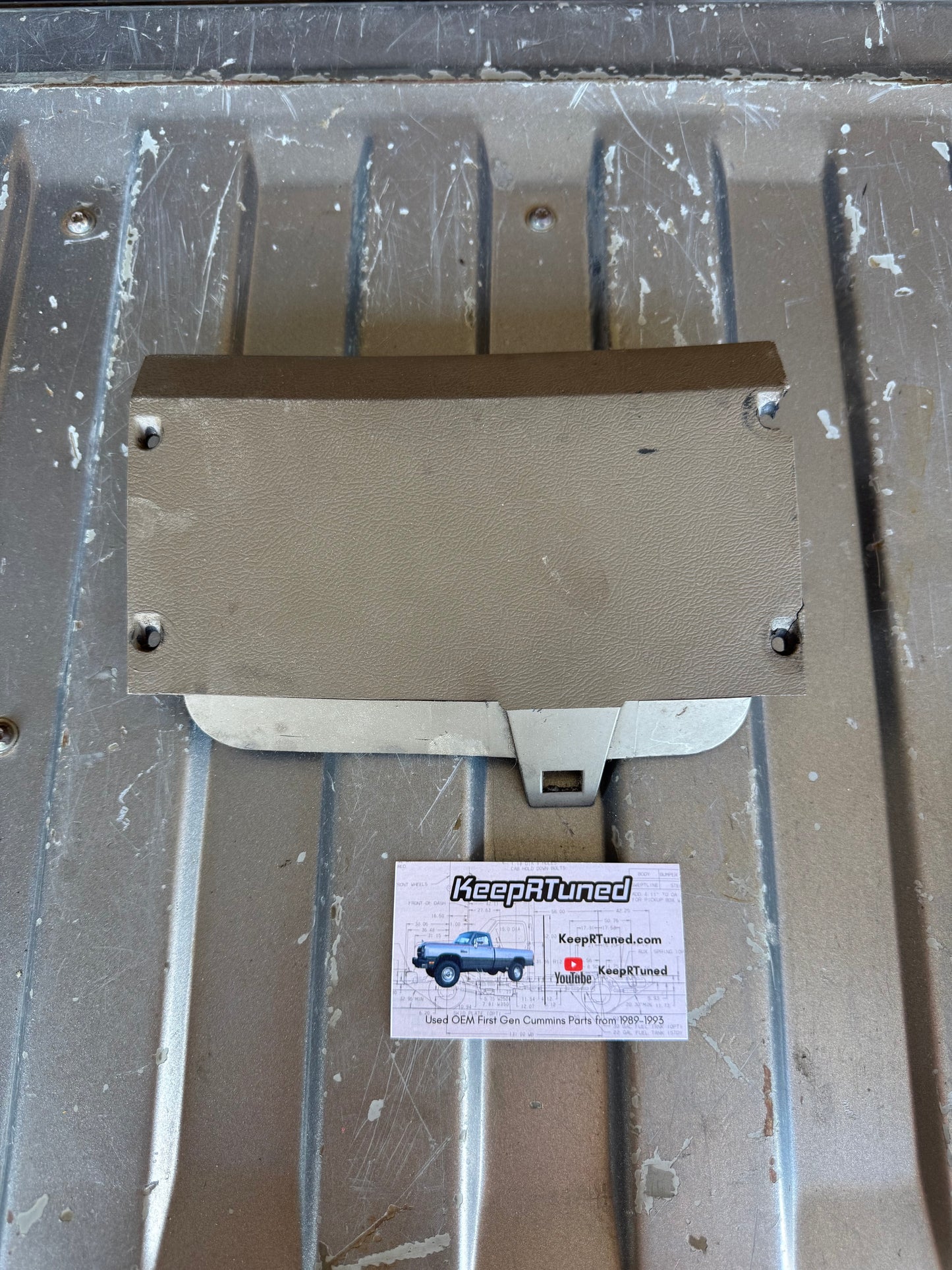 Trim - Light Tan Fuse Box Trim 1st Gen Cummins