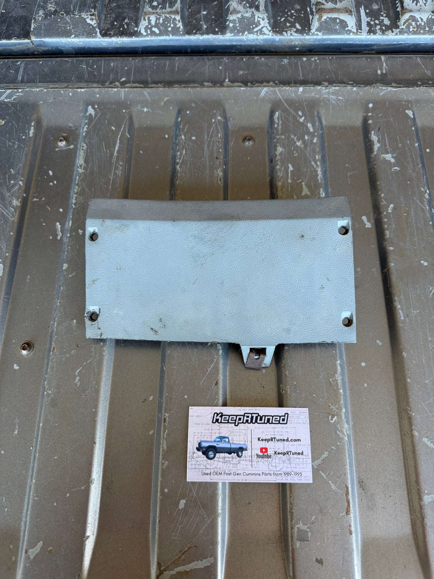 Trim - Fuse Box Light Blue 84-93 Dodge Ram 1st Gen