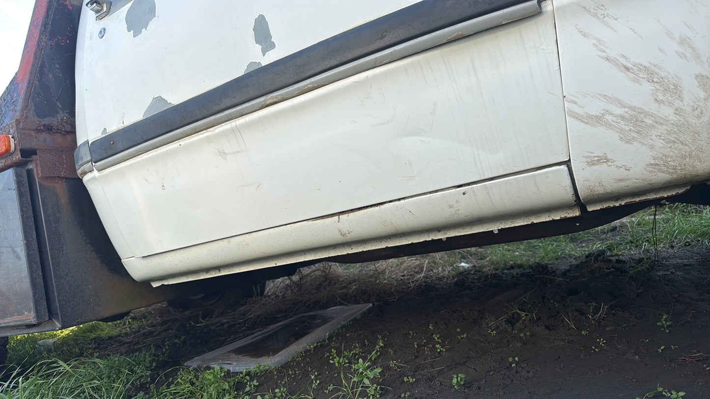 Single Cab White Truck Cab 1991 First Gen Cummins Dodge Ram Local Pickup