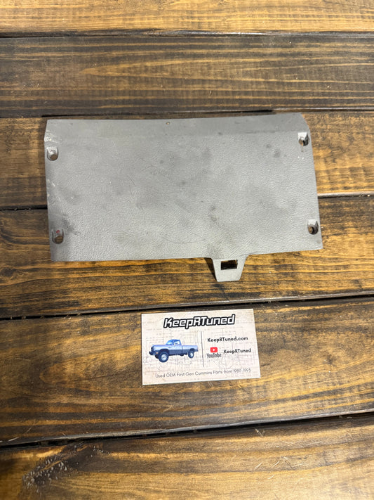 Fuse Box Holder Silver 1st Gen Cummins 89-93 Dodge Ram