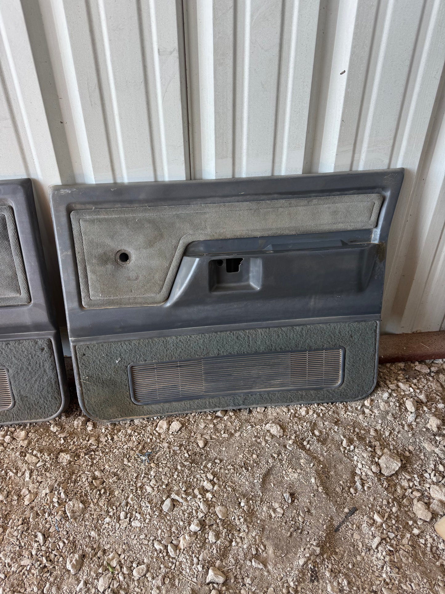 Door Panel Set Grey Manual Set