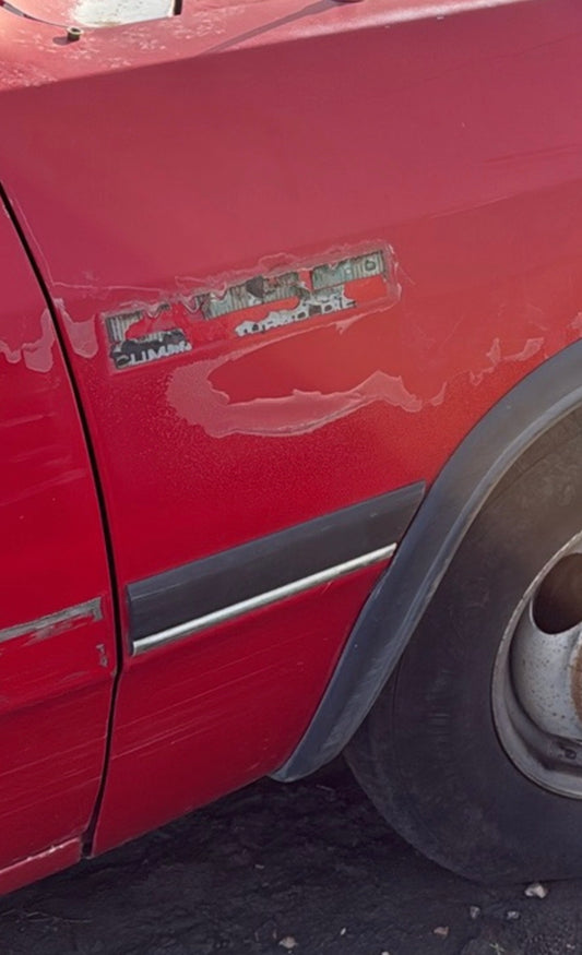 Front Fender Passenger Side LE Body Molding Trim 91-93 Dodge Ram First Gen Cummins