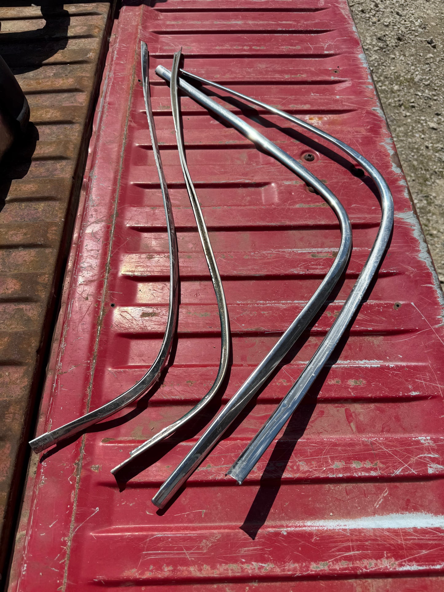 Stainless Drip Rail Moulding For Single Cab Roof