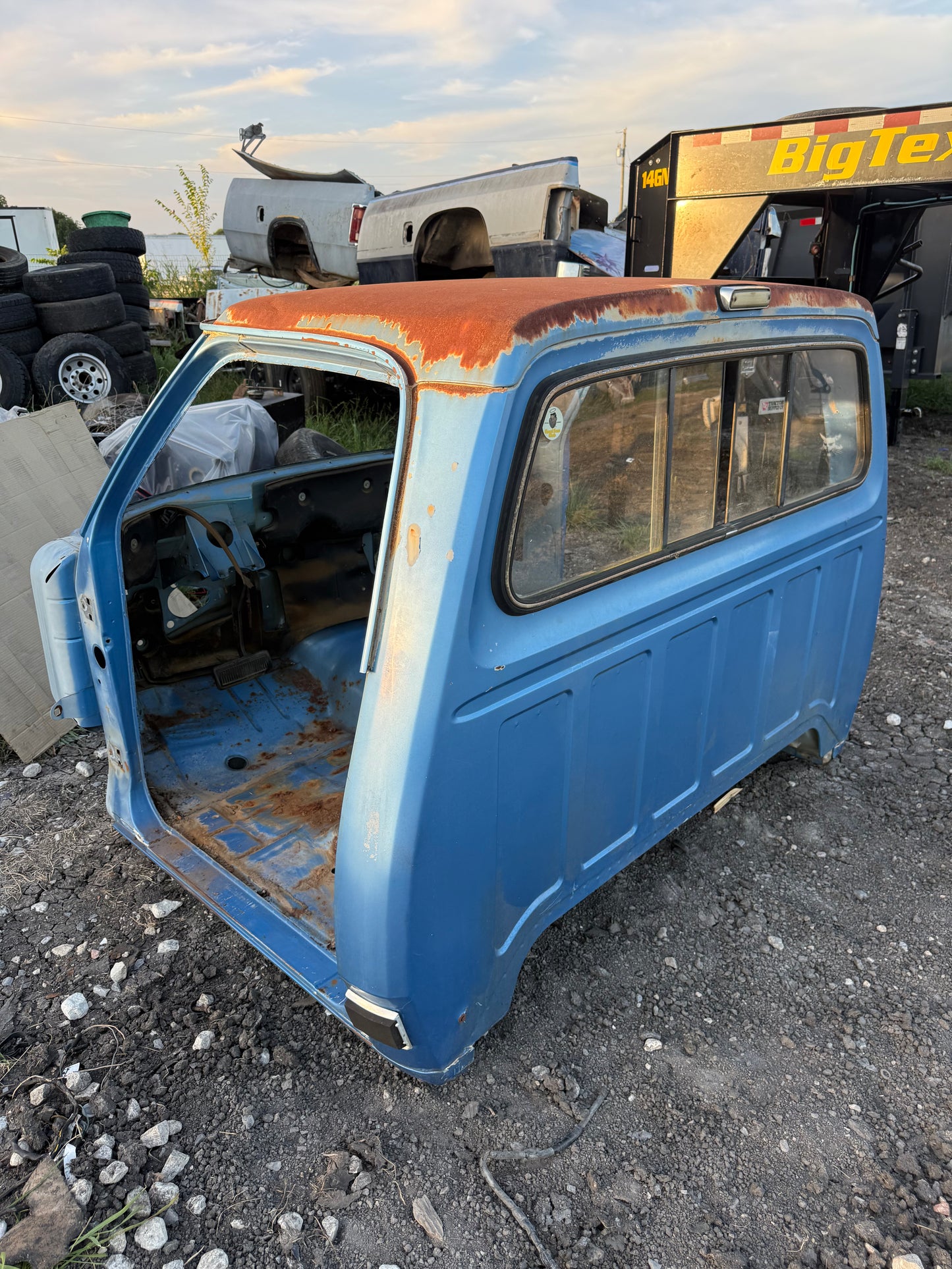 Single Cab Blue Truck Cab 1990 First Gen Cummins Dodge Ram Local Pickup