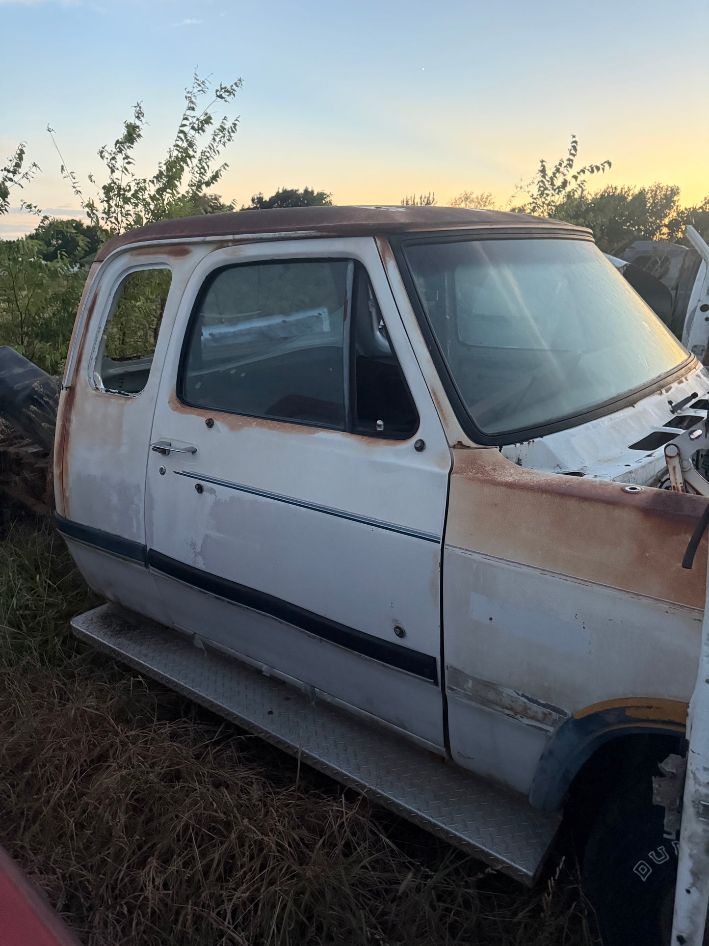 Club Cab White (bare cab) 1993 Dodge Ram 1st Gen Cummins Local Pickup