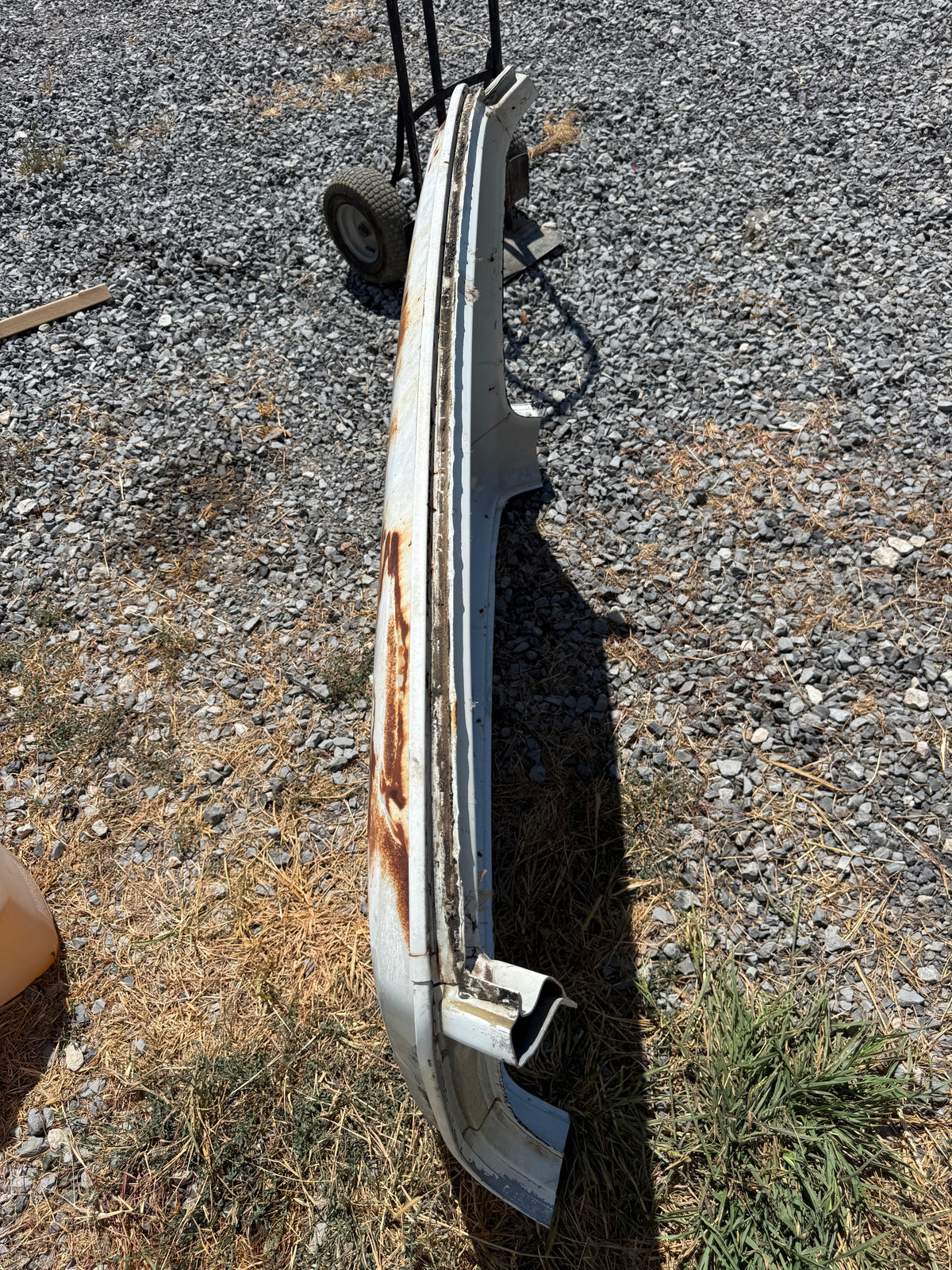 Single Cab Roof Clean Drip Rail 1st Gen Cummins 89-93 Dodge Ram (Stock photo bulk of shipping included in the listing price)