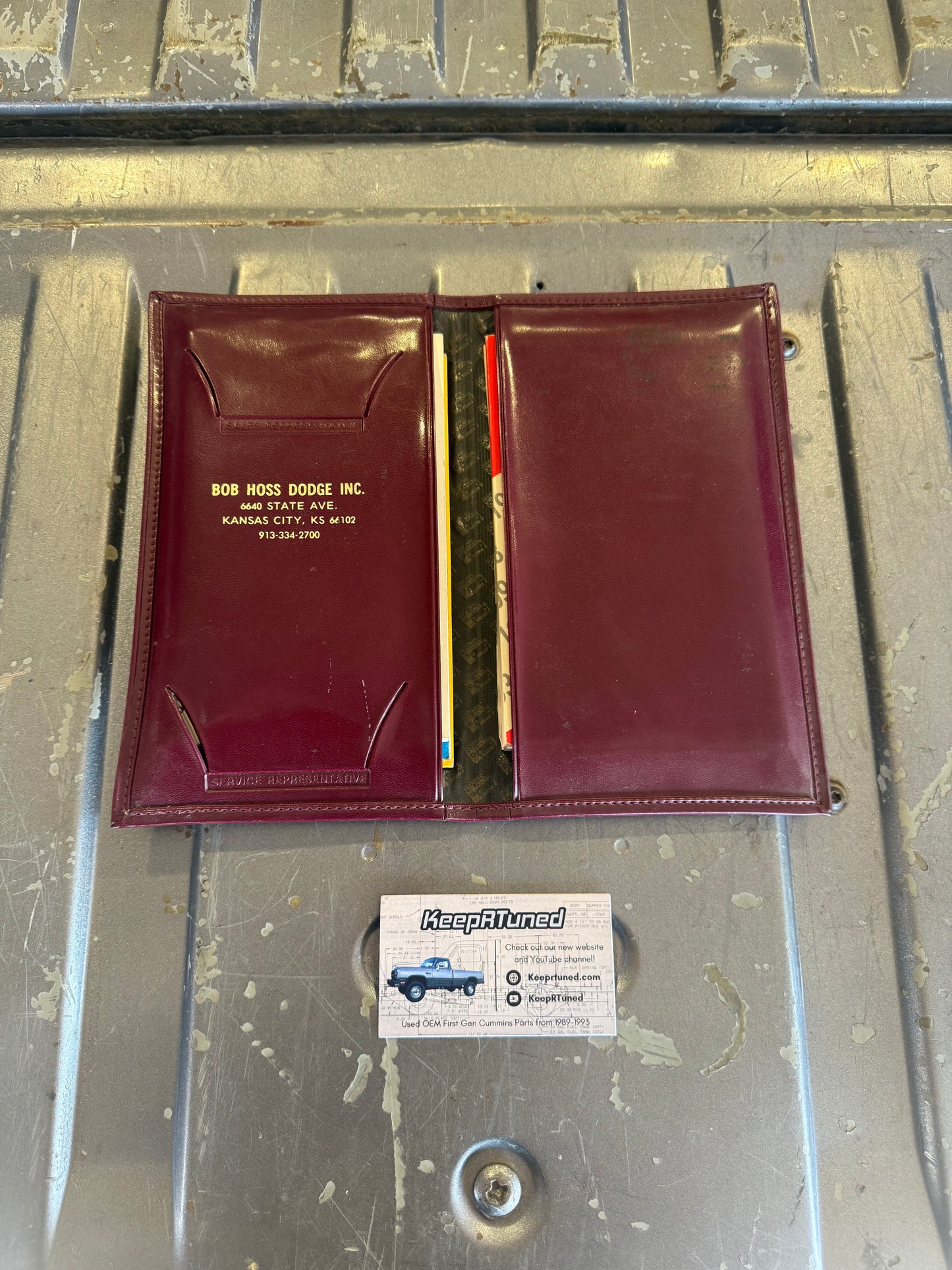 Owners Manual And Owners Packet 1993 1st Gen Cummins