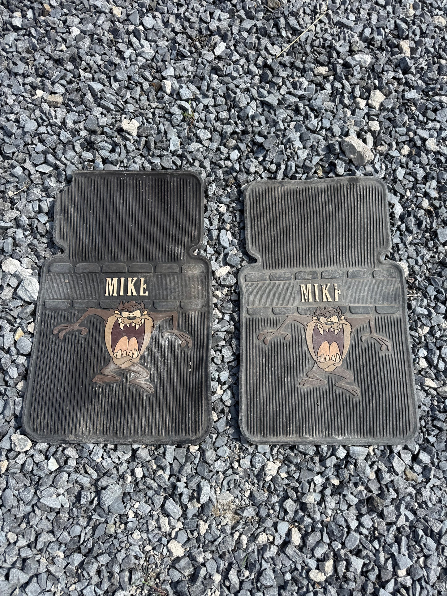 Mike Loony Toons Floor Mat Set Pair